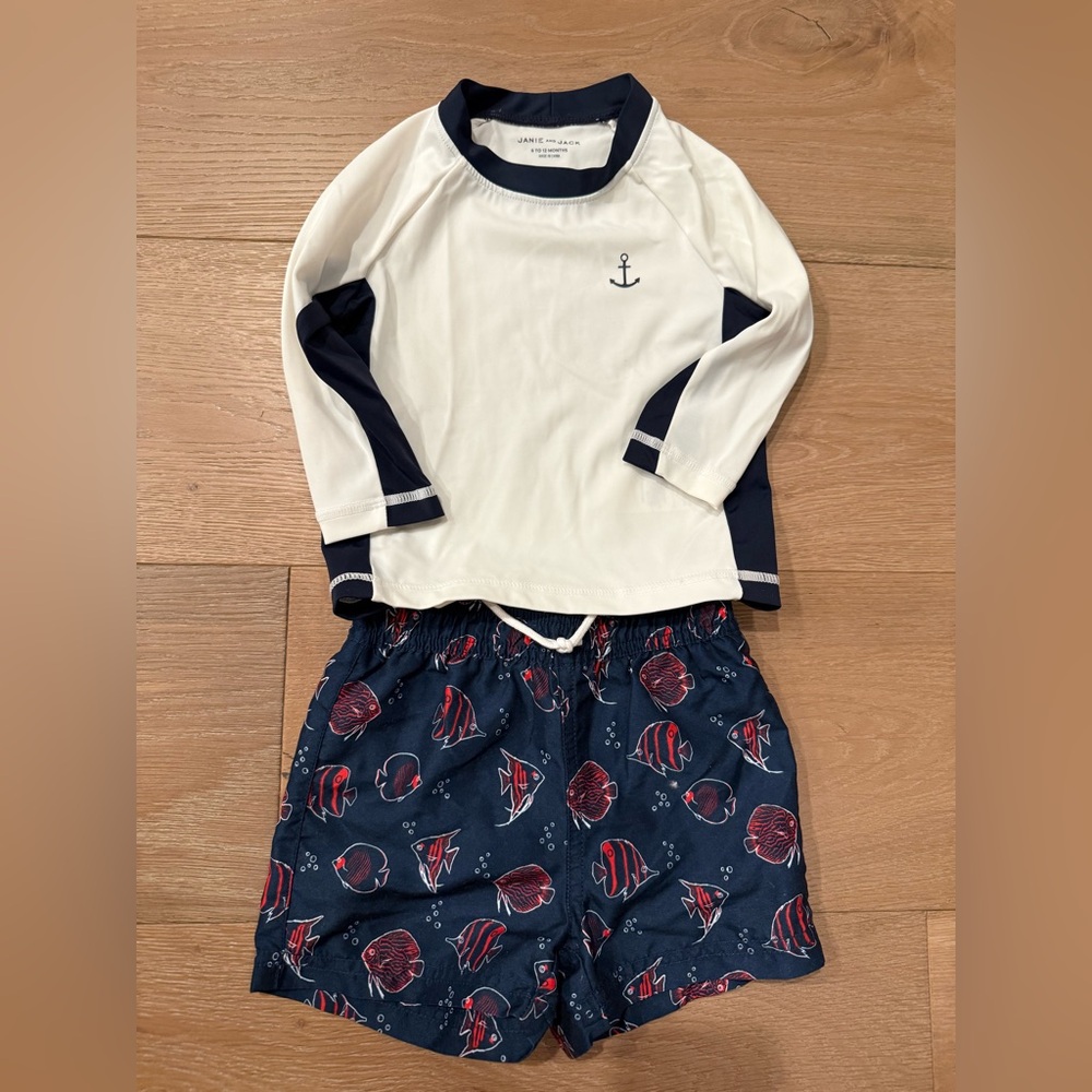 6-12 Month Boy Janie and Jack Swimsuit